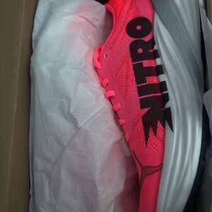 Puma Sunset Glow and Black Magnify NITRO Shoes